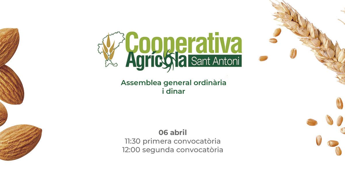 Convocada l'Assemblea General Ordinària el 6 d'abril